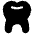 Tooth 2 Icon from Ultimate Bold Set