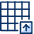 Grid Upload icon - Free transparent PNG, SVG. No sign up needed.