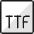 Design Document Ttf 1 Icon from Ultimate Colors Set