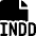 Design File Indd Icon from Ultimate Bold Set