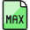 Design File Max Icon from Ultimate Colors Set