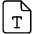 Design File Text Icon from Ultimate Light Set