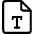 Design File Text Icon from Ultimate Regular Set