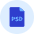 Psd File icon - Free transparent PNG, SVG. No sign up needed.