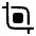 Crop Icon from Solar Bold Set