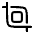 Crop Icon from Solar Linear Set