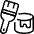 Color Bucket Brush Icon from Ultimate Light - Free Set