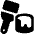Color Bucket Brush Icon from Ultimate Bold - Free Set