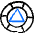 Color Triangle Icon from Freehand Duotone - Free Set