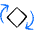 Flip Rotate Clockwise Icon from Freehand Duotone - Free Set