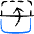 Flip Up Icon from Freehand Duotone - Free Set