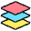 Layers Stacked Icon from Ultimate Colors - Free Set