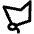 Polygon Lasso Icon from Ultimate Bold - Free Set
