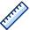 Ruler 1 icon - Free transparent PNG, SVG. No sign up needed.
