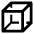 Shape Cube Icon from Ultimate Bold - Free Set