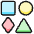 Shapes Icon from Ultimate Colors - Free Set