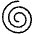 Spiral Shape Icon from Ultimate Light - Free Set