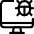 Monitor Bug Icon from Ultimate Regular Set