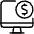 Monitor Cash Icon from Ultimate Light Set