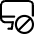 Monitor Disable Icon from Ultimate Regular Set