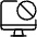 Monitor Disable Icon from Ultimate Light Set