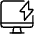 Monitor Flash Icon from Ultimate Light Set