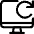 Monitor Refresh Icon from Ultimate Regular Set