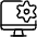 Desktop Monitor Settings Icon from Ultimate Light Set