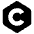 C Language Logo Icon from Logos Solid - Free Set