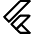 Flutter Logo Icon from Ultimate Regular Set