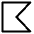 Kotlin Logo Icon from Ultimate Regular Set