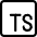 Type Script Logo Icon from Ultimate Regular Set