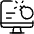 Data Attacking Computer Icon from Ultimate Light Set
