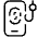 Identity Stolen Finger Print Phone Icon from Ultimate Light Set