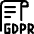 Coding Apps Website Gdpr Document Icon from Ultimate Regular Set