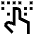 Braille Blind Icon from Sharp Line Set