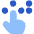 Braille Blind Icon from Plump Flat Set