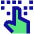 Braille Blind Icon from Sharp Pop Set