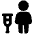 Crutch Icon from Plump Solid Set