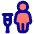 Crutch Icon from Plump Pop Set