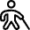 Disability Walk Blind Icon from Streamline Regular 3.0 Set