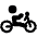 Handcycle Icon from Ultimate Bold Set