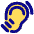 Hearing Deaf 2 Icon from Plump Pop Set