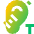 Hearing Telecoil Icon from Sharp Gradient Set