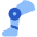 Prosthetic Leg Icon from Plump Flat Set