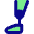 Prosthetic Leg Icon from Core Pop Set