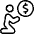 Begging Person Coin 1 icon - Free transparent PNG, SVG. No sign up needed.