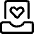 Drawer Heart Icon from Ultimate Regular Set