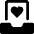 Drawer Heart Icon from Ultimate Bold Set