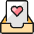 Drawer Heart icon - Free transparent PNG, SVG. No sign up needed.